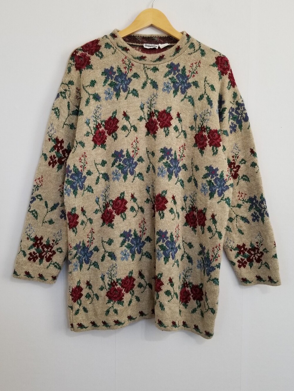 Vintage Basic Editions Plus Flor Sweater Size 2X